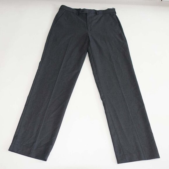 Greg Norman Men's Stretch Dress Pants Size 33 x 32 NWT Charcoal Gray Slacks - Picture 1 of 7